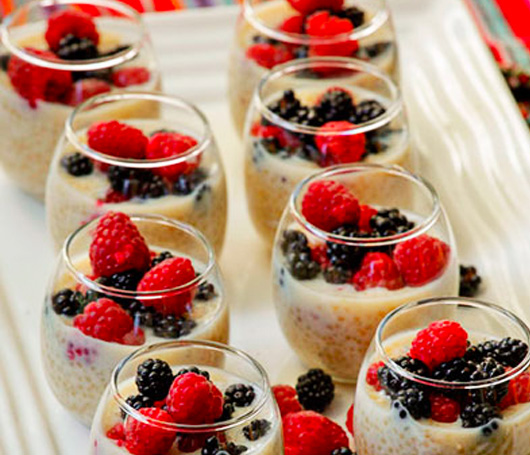 Receta de Quinoa con Leche, Frambuesa y Mora en BerryHouse